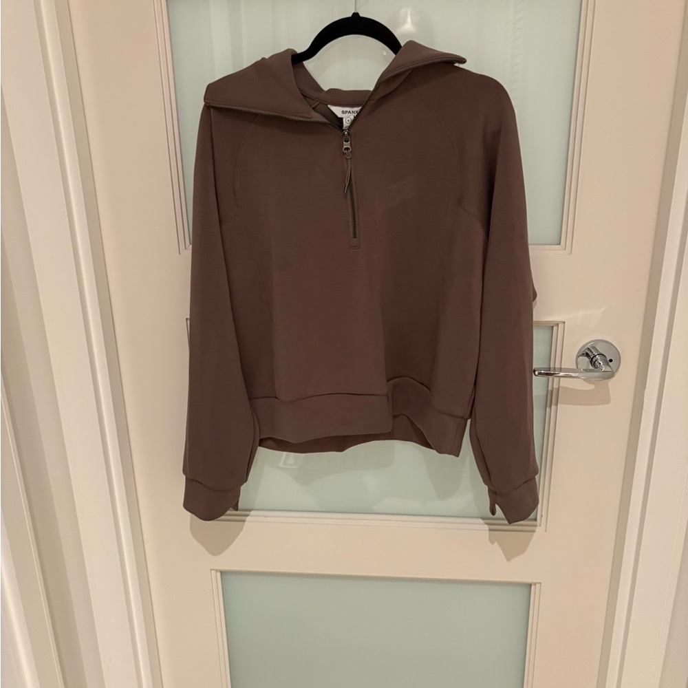 NWOT Spanx Air Essentials Quarter-Zip - Picture 4 of 6